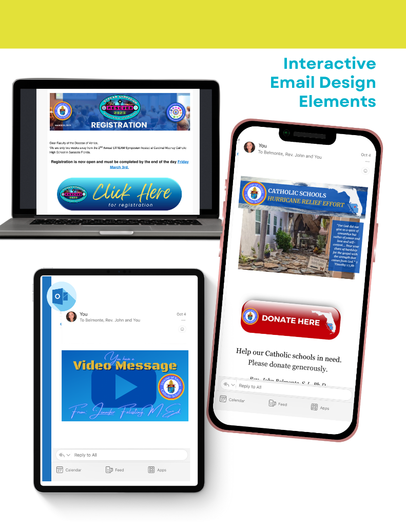 Interactive Email Campaign Design