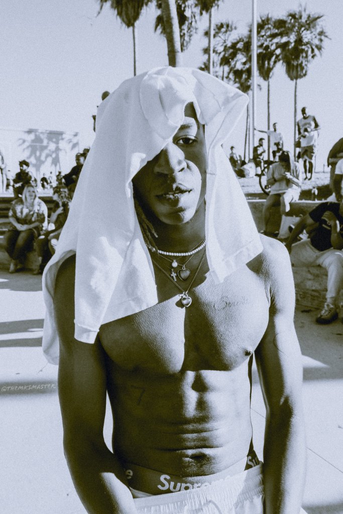 Portrait - Venice Beach B&W