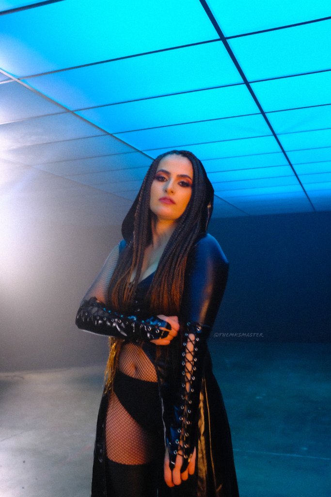 Music Video - Blue Light Portrait