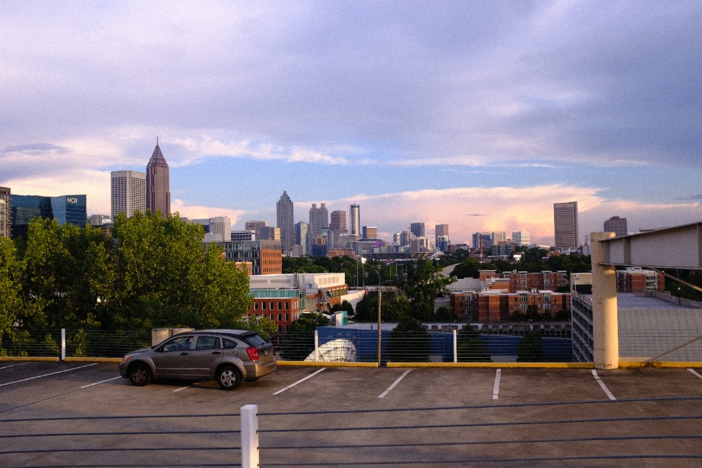 Atlanta Skyline Dusk II