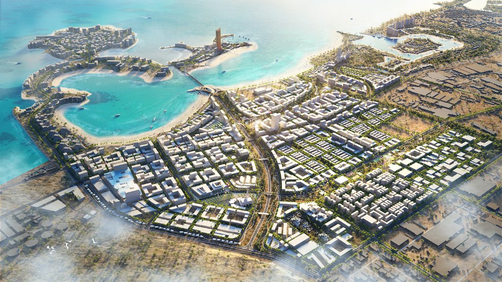 Al Marjan Island waterfront investment properties Ras Al Khaimah UAE