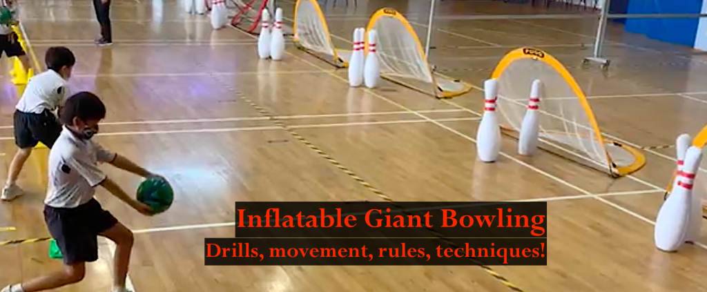 Giant Inflatable Bowling Activity