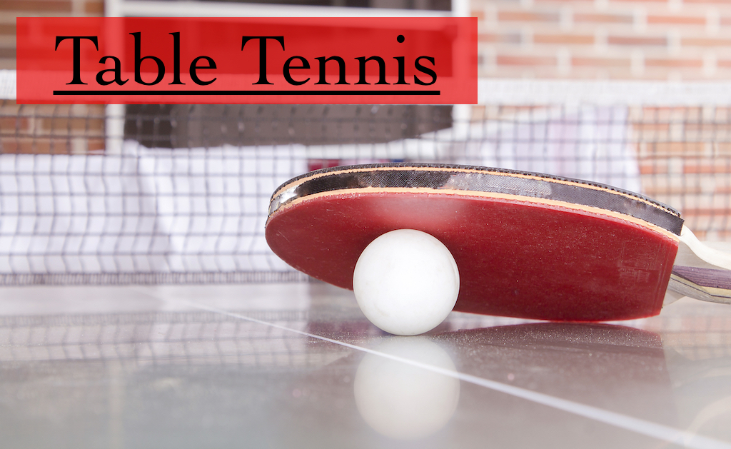 Table Tennis training programme