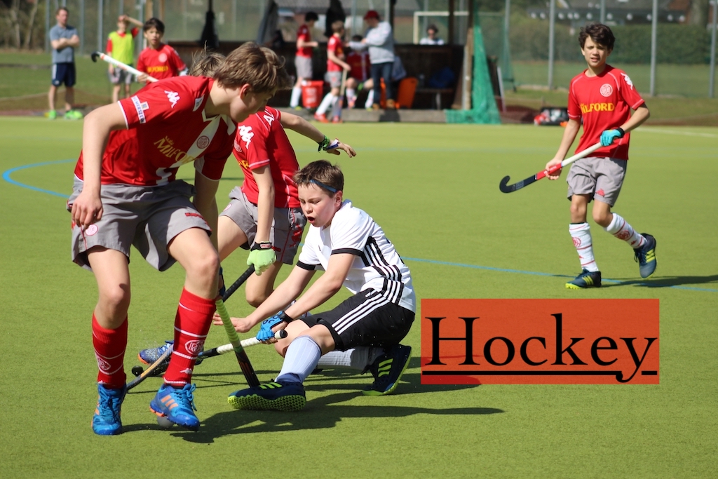 Field Hockey in action
