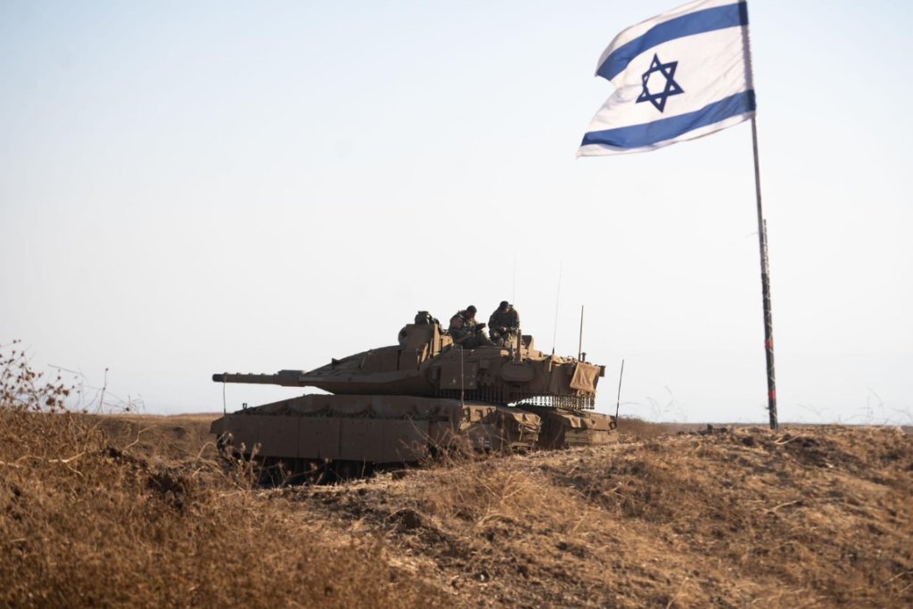 טנק בשטח