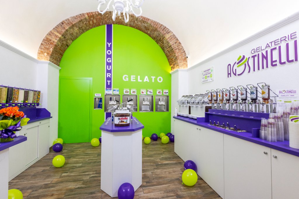 Interno Gelateria Agostinelli