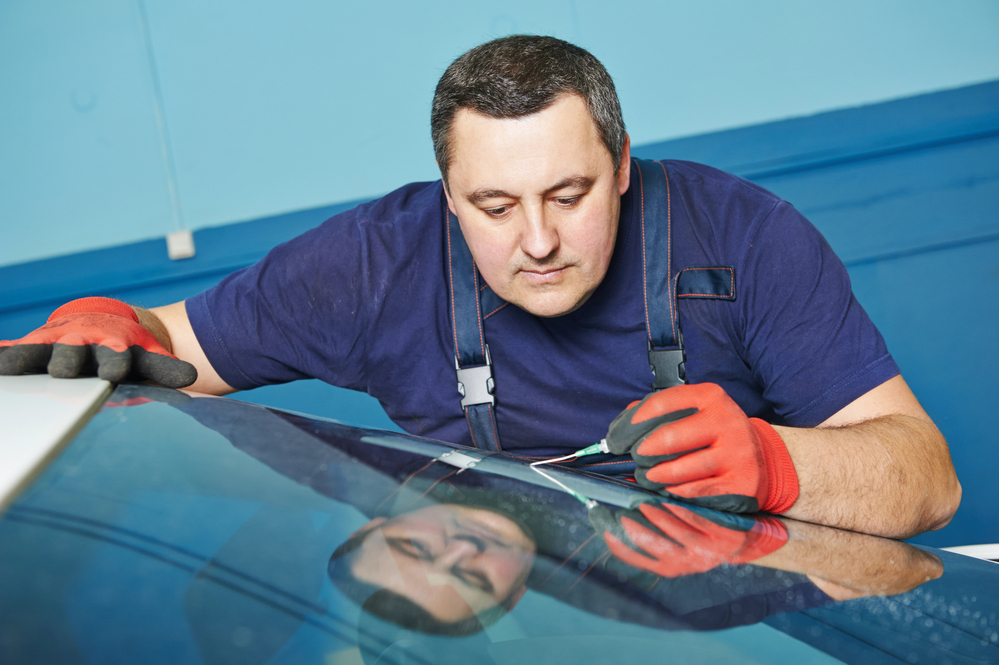 Windshield installation process