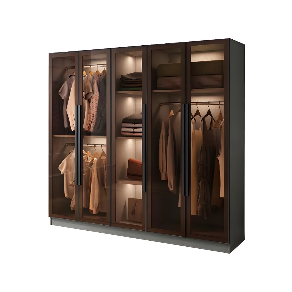 Premium Glass Wardrobe