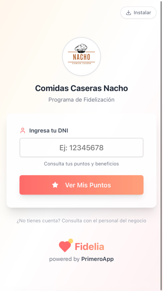 Ingreso por QR