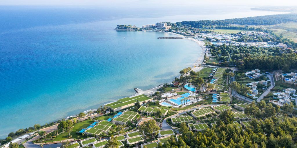 Sani Resort Aerial View