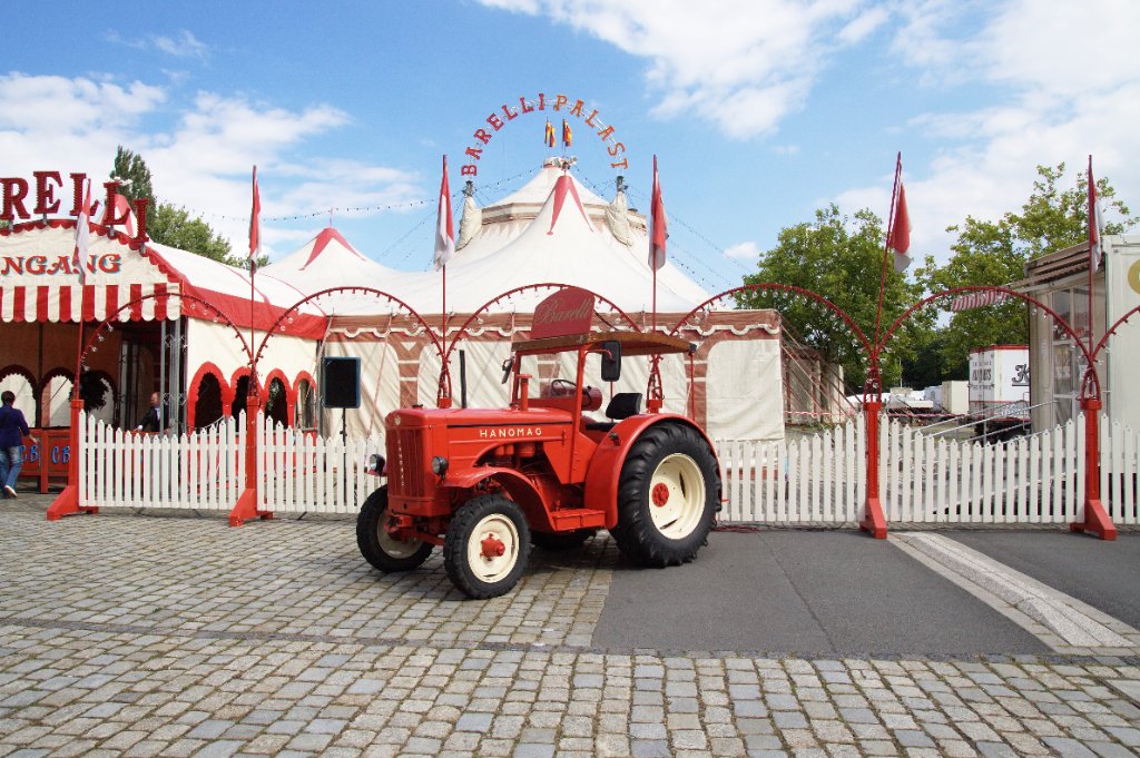 Zirkuswagen Szene
