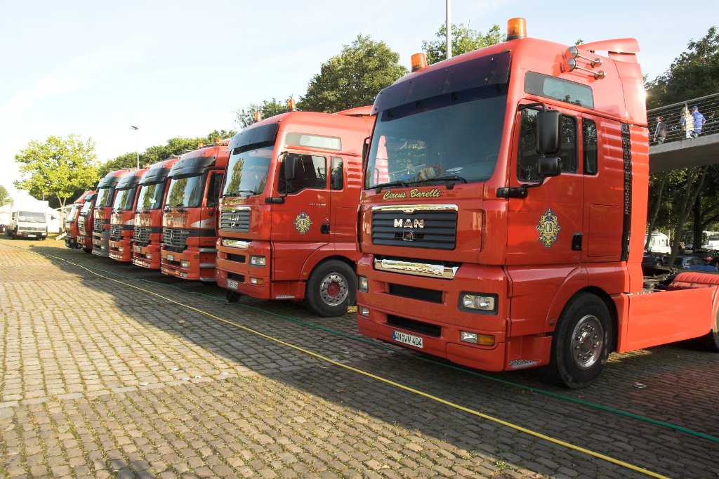 Zirkuswagen des Circus Barelli
