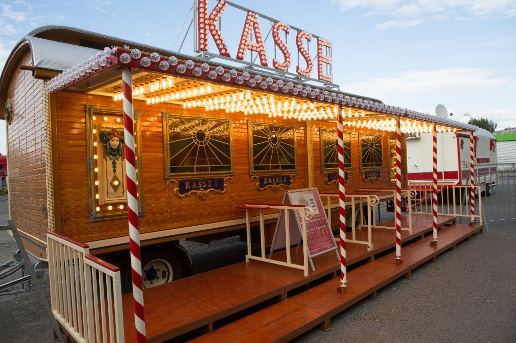 Manege während Live-Performance