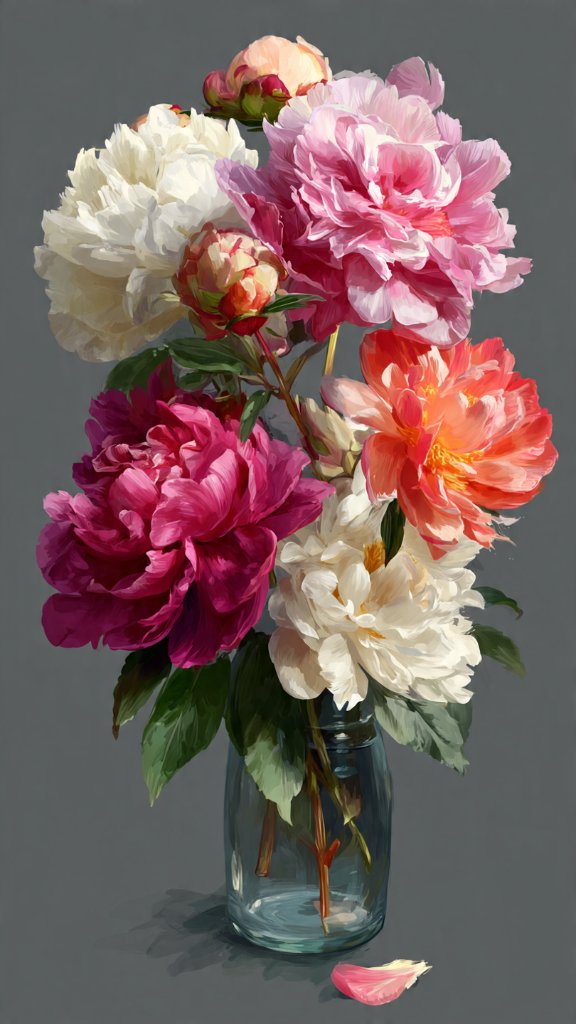 Blush Peonies — luxury peonies arrangement by Beverly Hills Flower Company