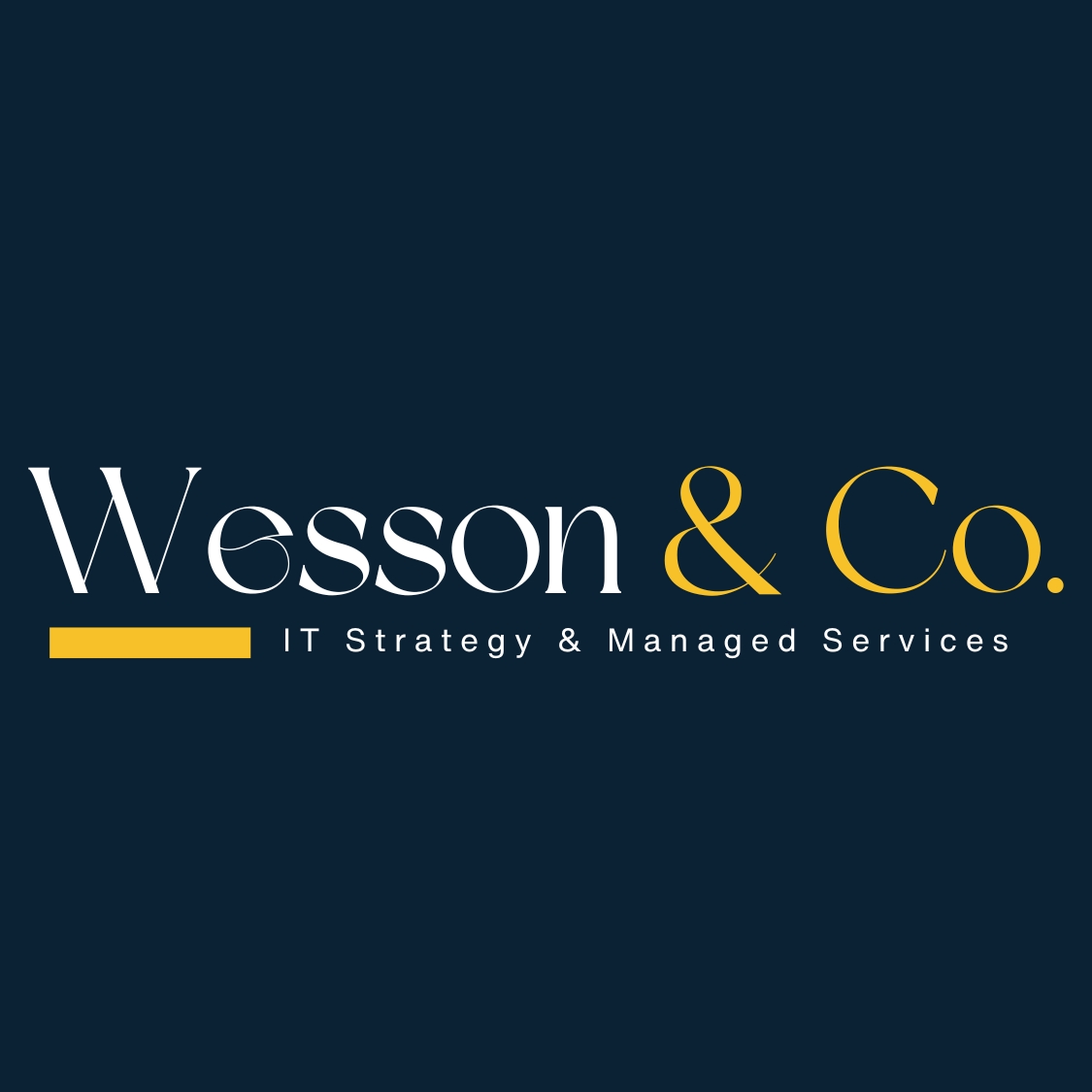 Wesson & Co Business Operations Portal logo