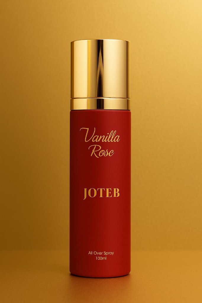 JOTEB Roses Vanilla All Over Spray All Over Spray bottle