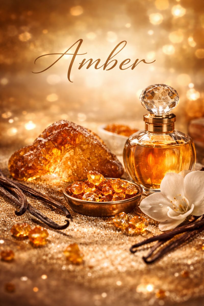 Amber fragrance family - JOTEB scent library