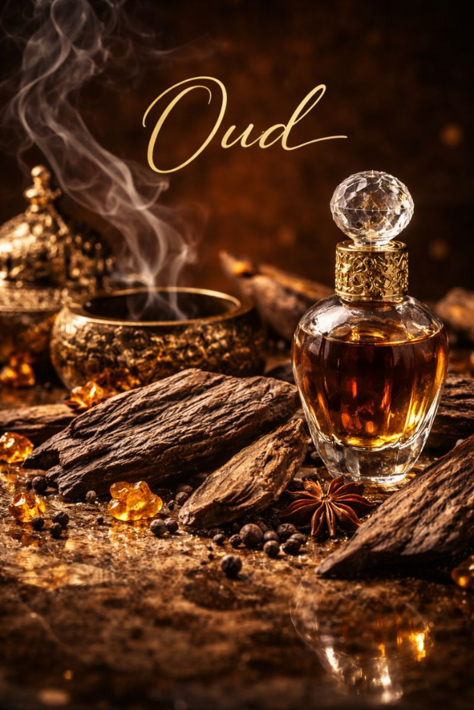 Oud fragrance family - JOTEB scent library
