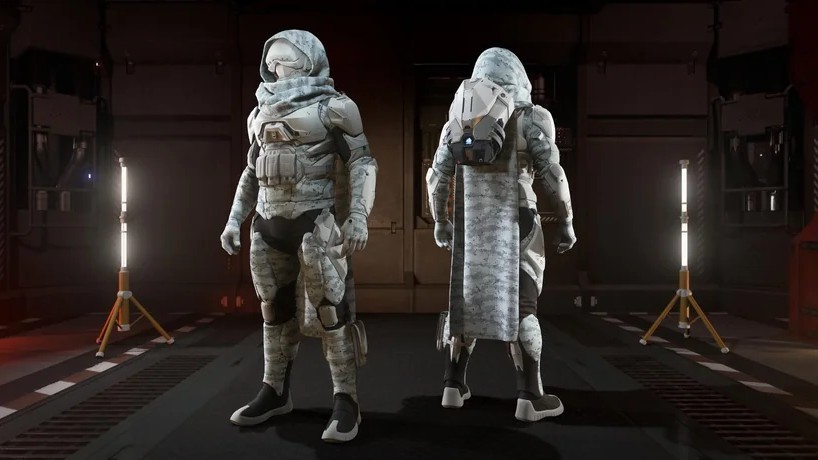 Geist "Snow Camo" Armor Set