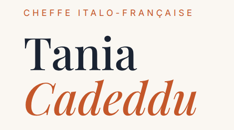 Tania Cadeddu Logo