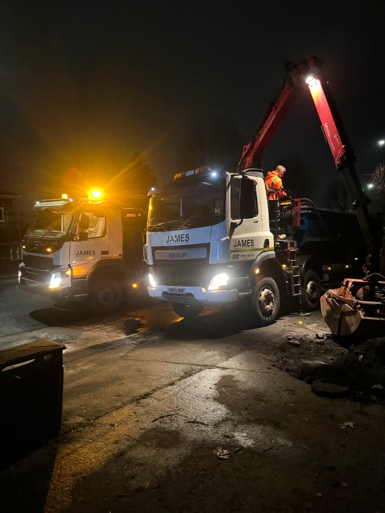 Utility Assistance - James Grab and Tipper Hire, Newport
