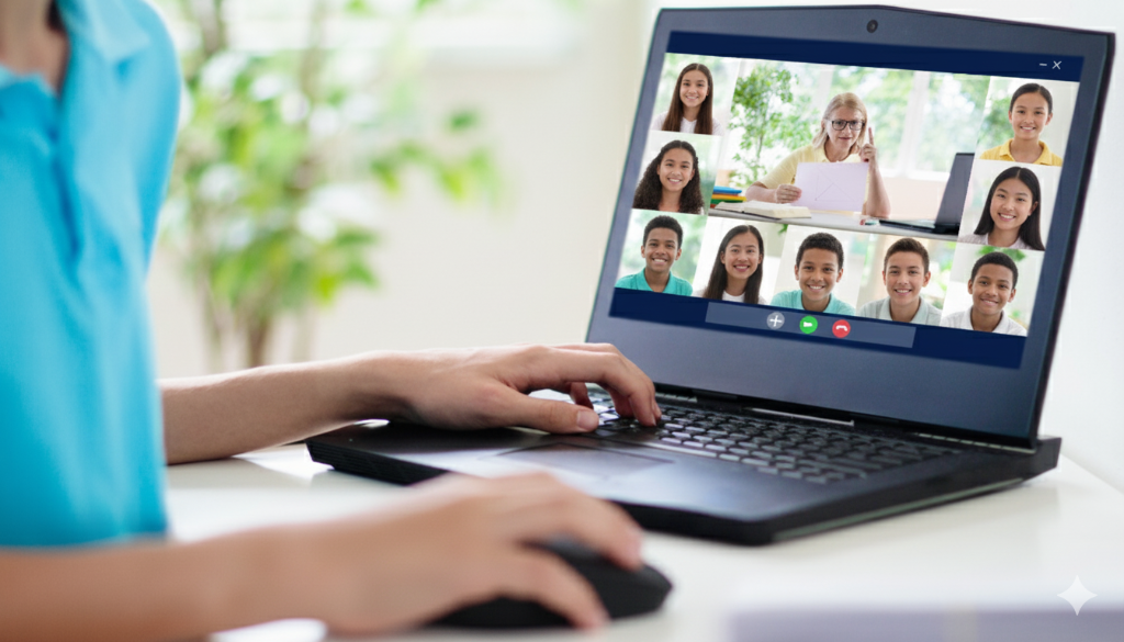 Your Child Joins Live Classes