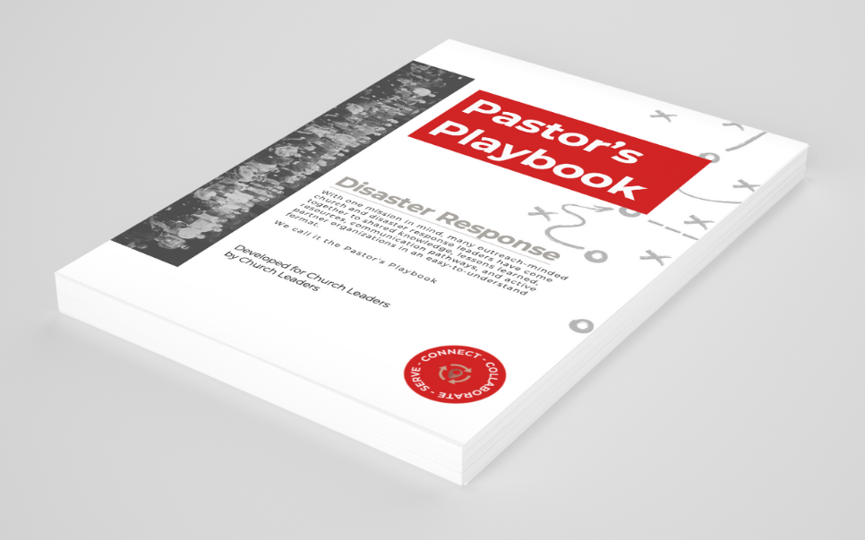 Pastor's Playbook for Disaster Response Book Cover