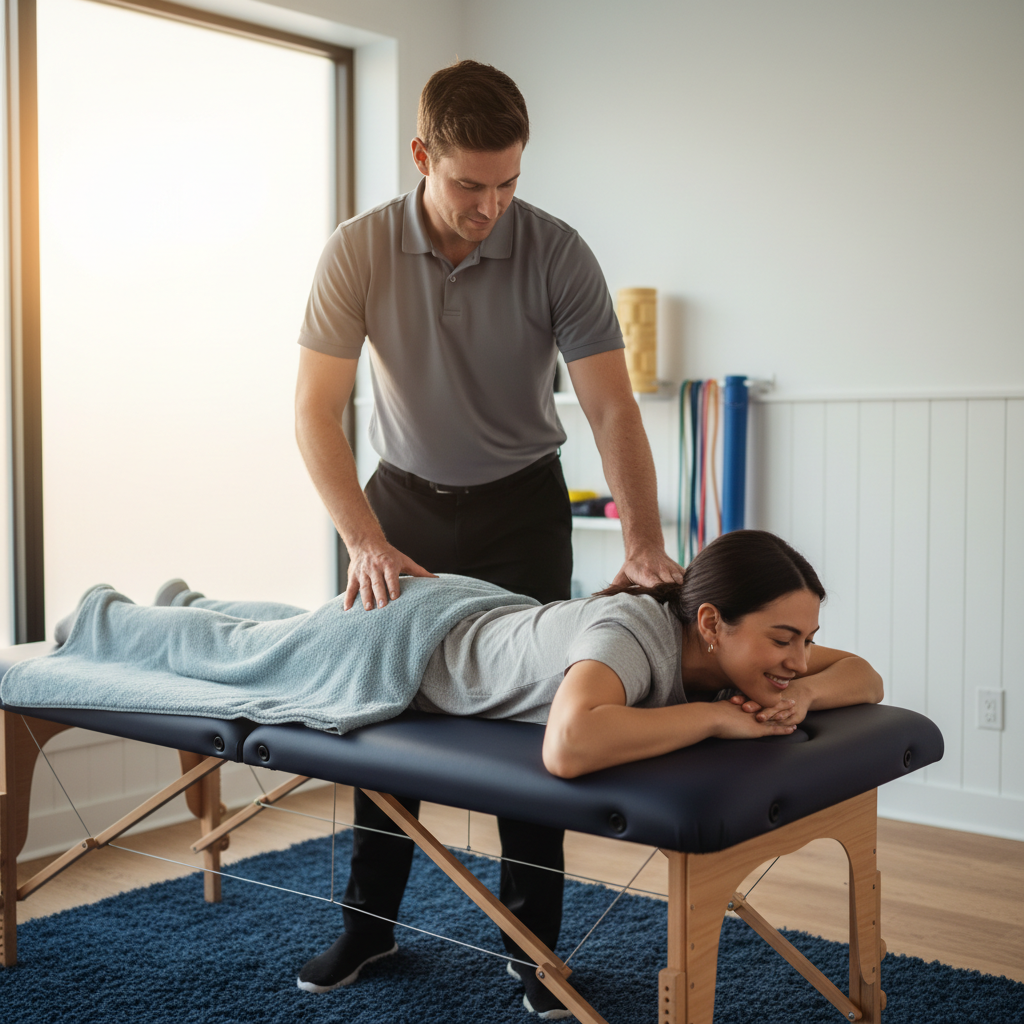 Professional back pain and sciatica relief treatment session at Surfers Paradise Chiropractic Health & Wellness Centre