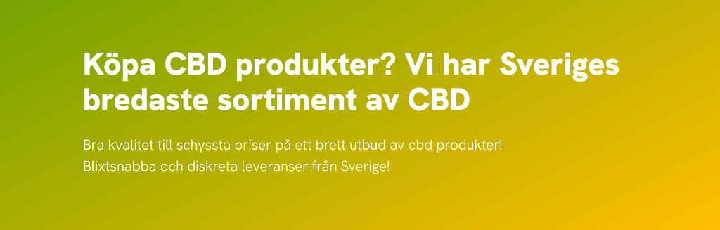 Raw Hemp - Sveriges bredaste CBD sortiment