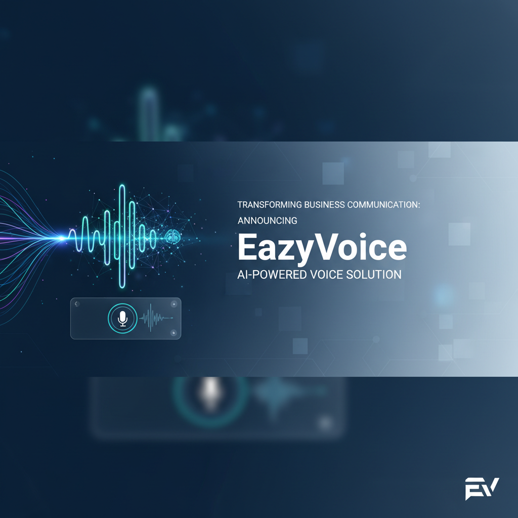 Coming Soon: Transforming Business Communication: Announcing EazyVoice, Our AI-Powered Voice Solution