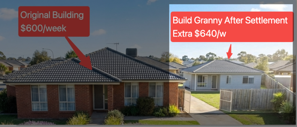 After renovation with granny flat