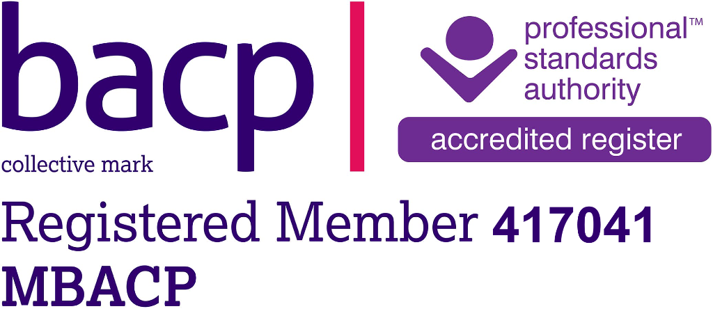 BACP Registered Member 417041 - British Association for Counselling and Psychotherapy Professional Membership