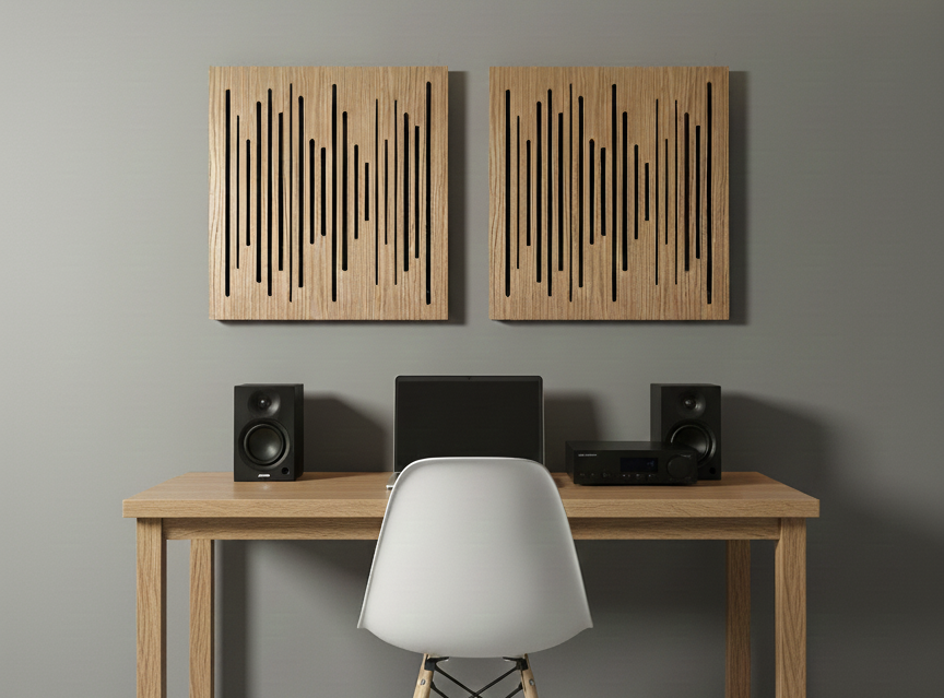 Panneaux Diffuseur / Absorbeur Hybrides