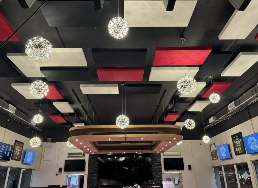 Custom acoustic installation