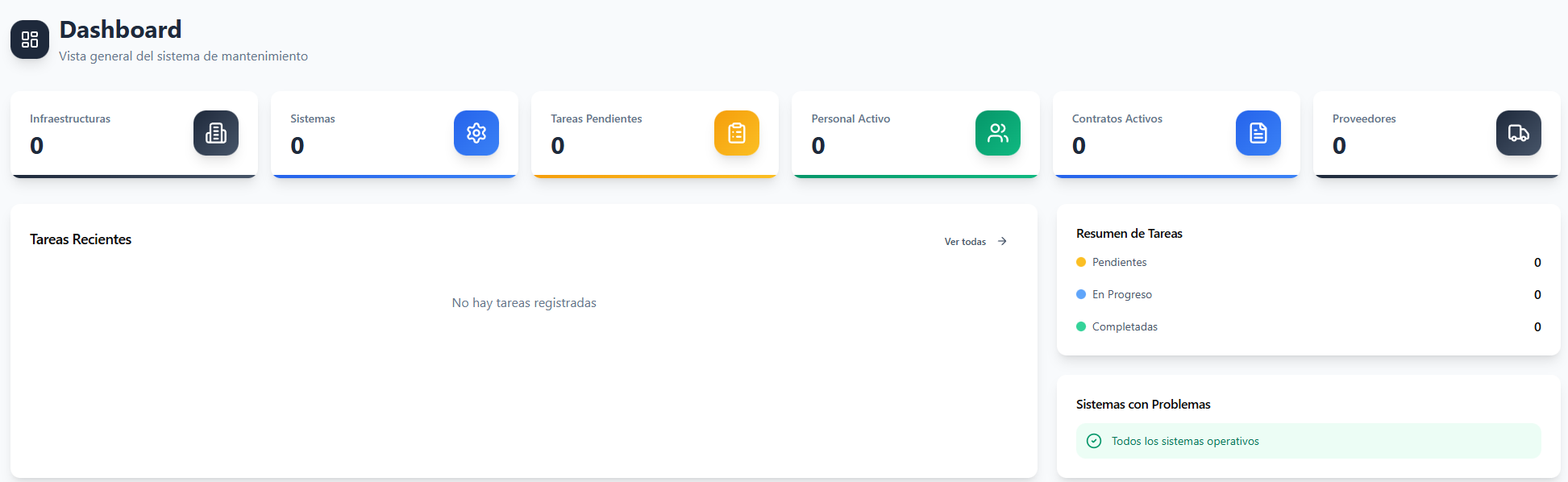 Mantenimiento template preview