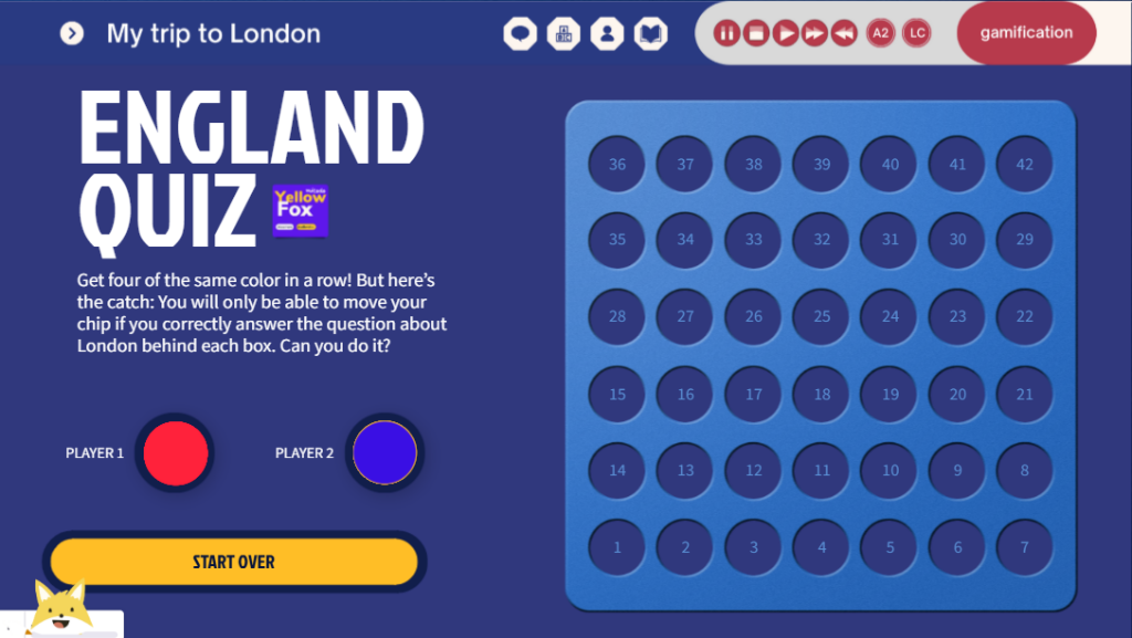My Trip to England Quiz