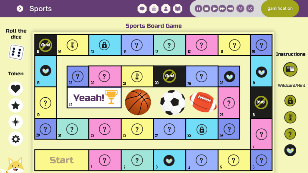Sports Board Game