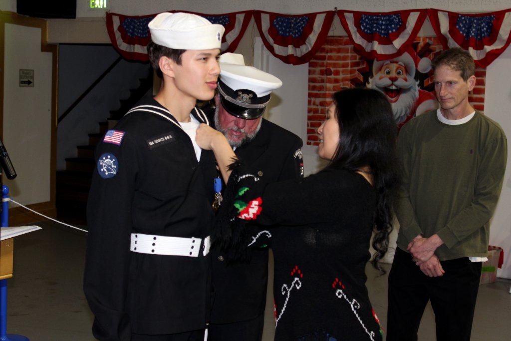 Islander Quartermaster ceremony