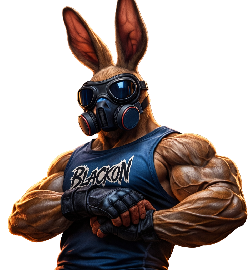 BlackOn Mascote