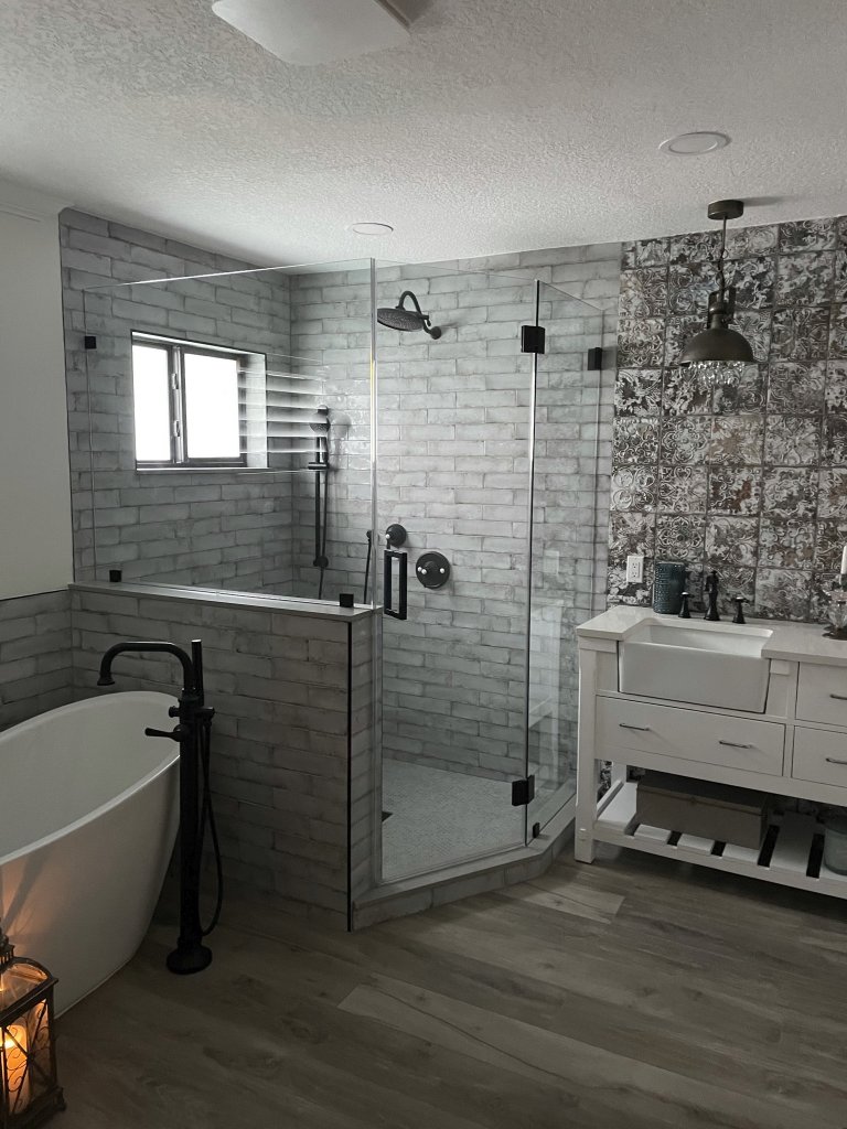 Plumber repairing residential pipes at a home in Davie, FL