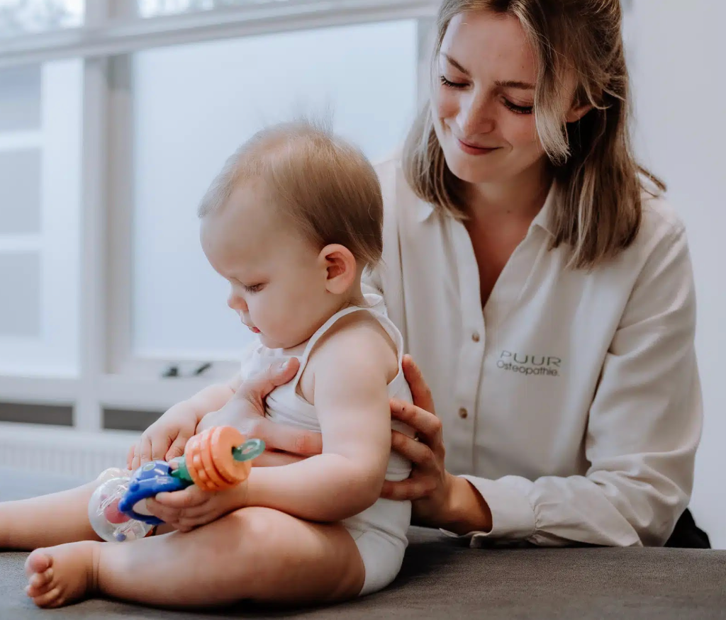 Baby osteopathie behandeling