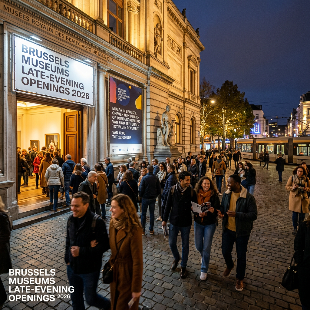 Brussels Museums Late-Evening Openings 2026
