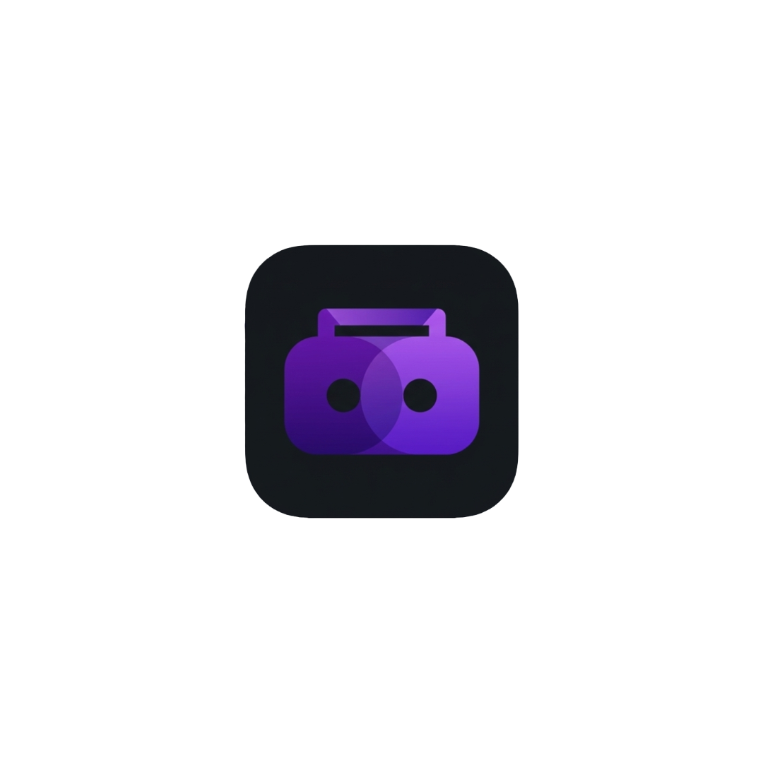 Music Hosting App template preview
