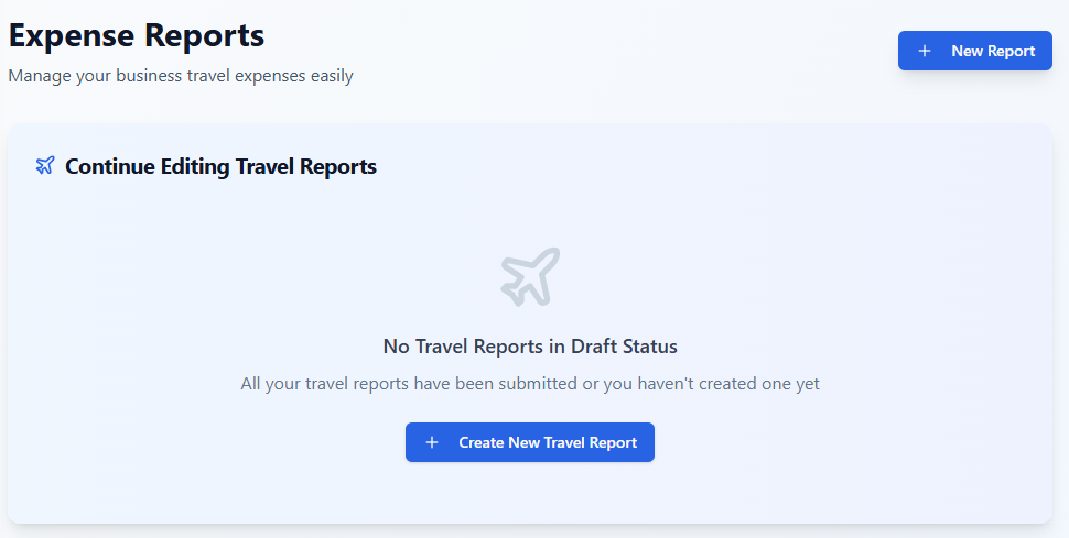 Business expenses Reimbursement template preview