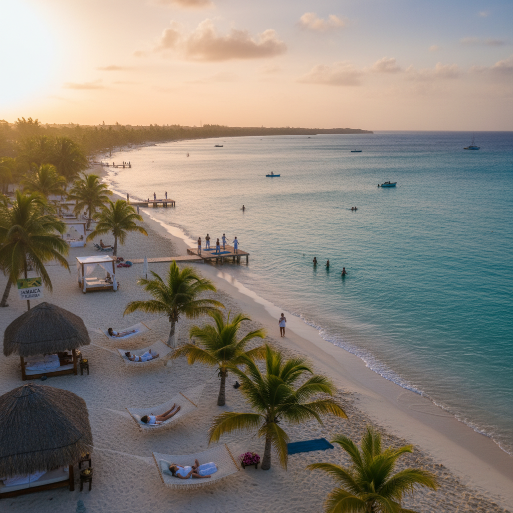 Seven Mile Beach Negril - Relaxation tour in Westmoreland | Pryceless Jamaican Tours