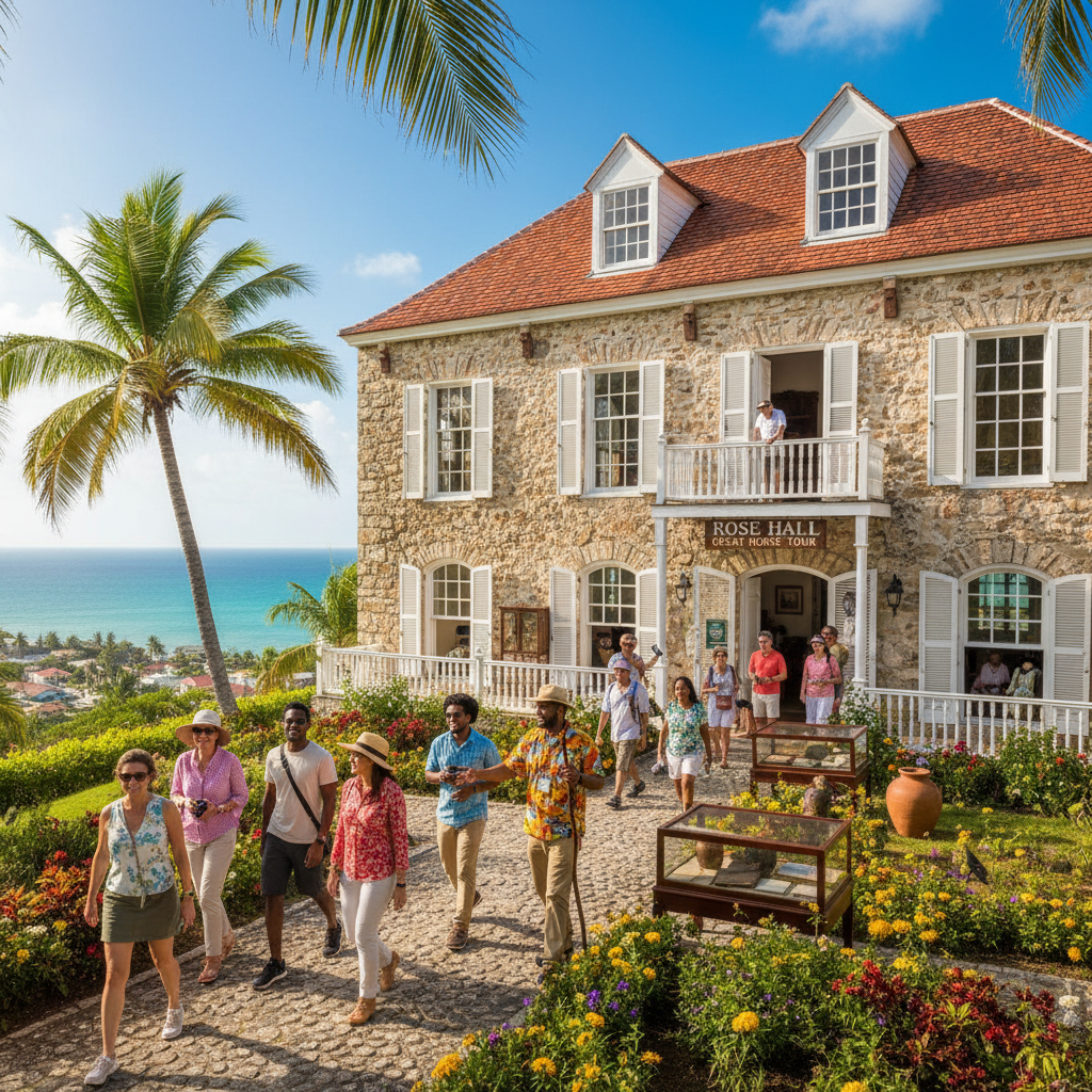 Rose Hall Great House Tour - History tour in St. James | Pryceless Jamaican Tours