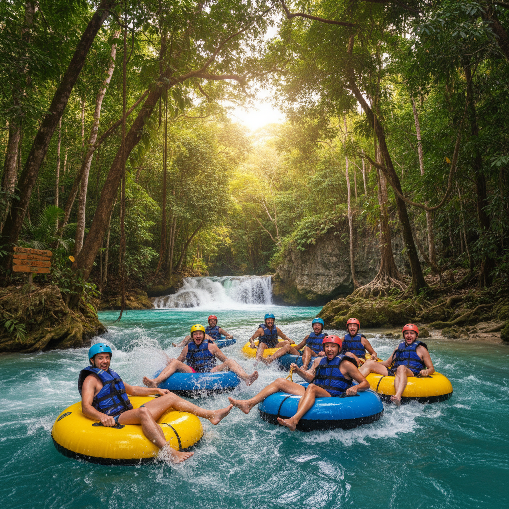 Jungle River Tubing Adventure - Adventure tour in St. Ann | Pryceless Jamaican Tours