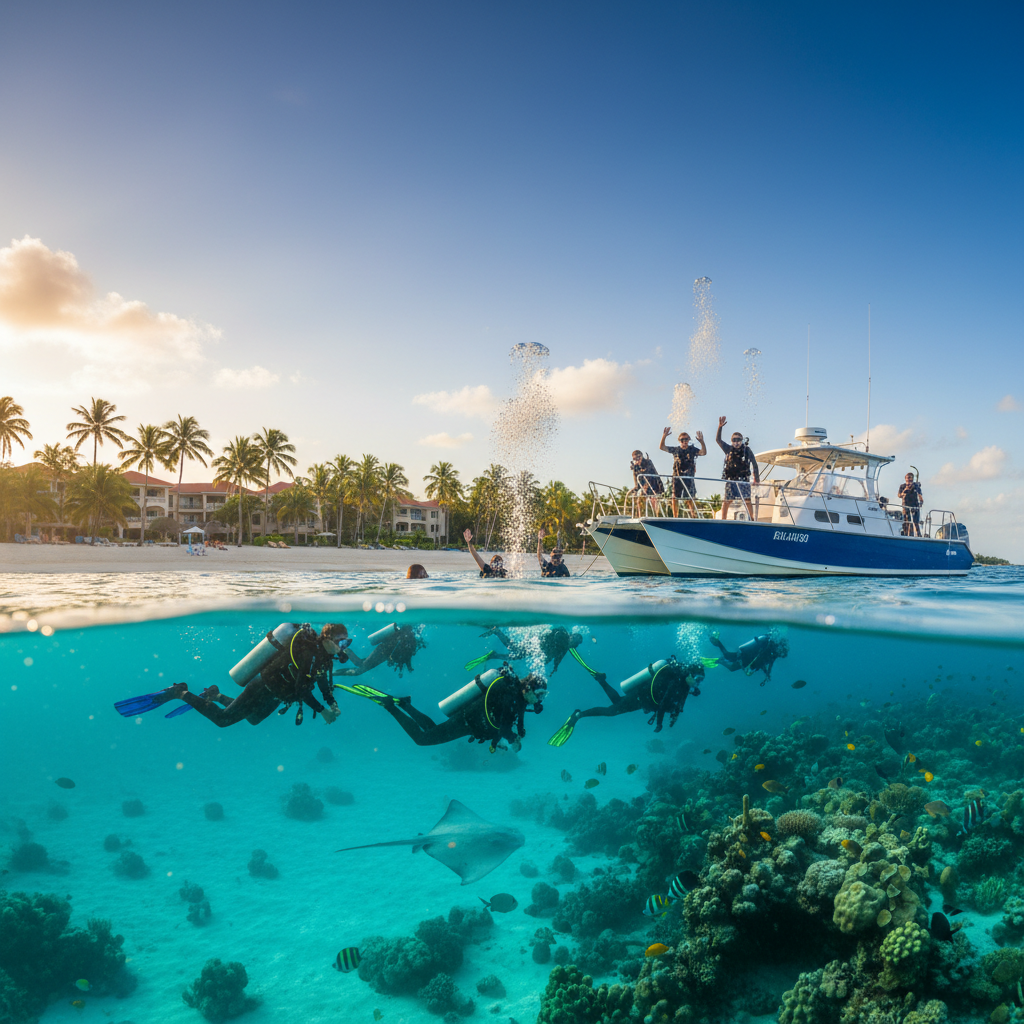 Scuba Diving Experience - Water tour in St. James | Pryceless Jamaican Tours