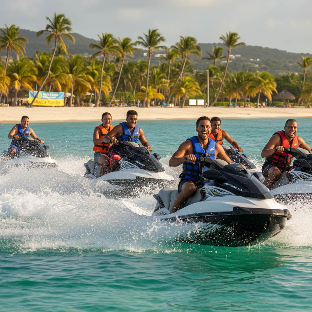 Jet Ski & Beach Experience - Water tour in St. James | Pryceless Jamaican Tours