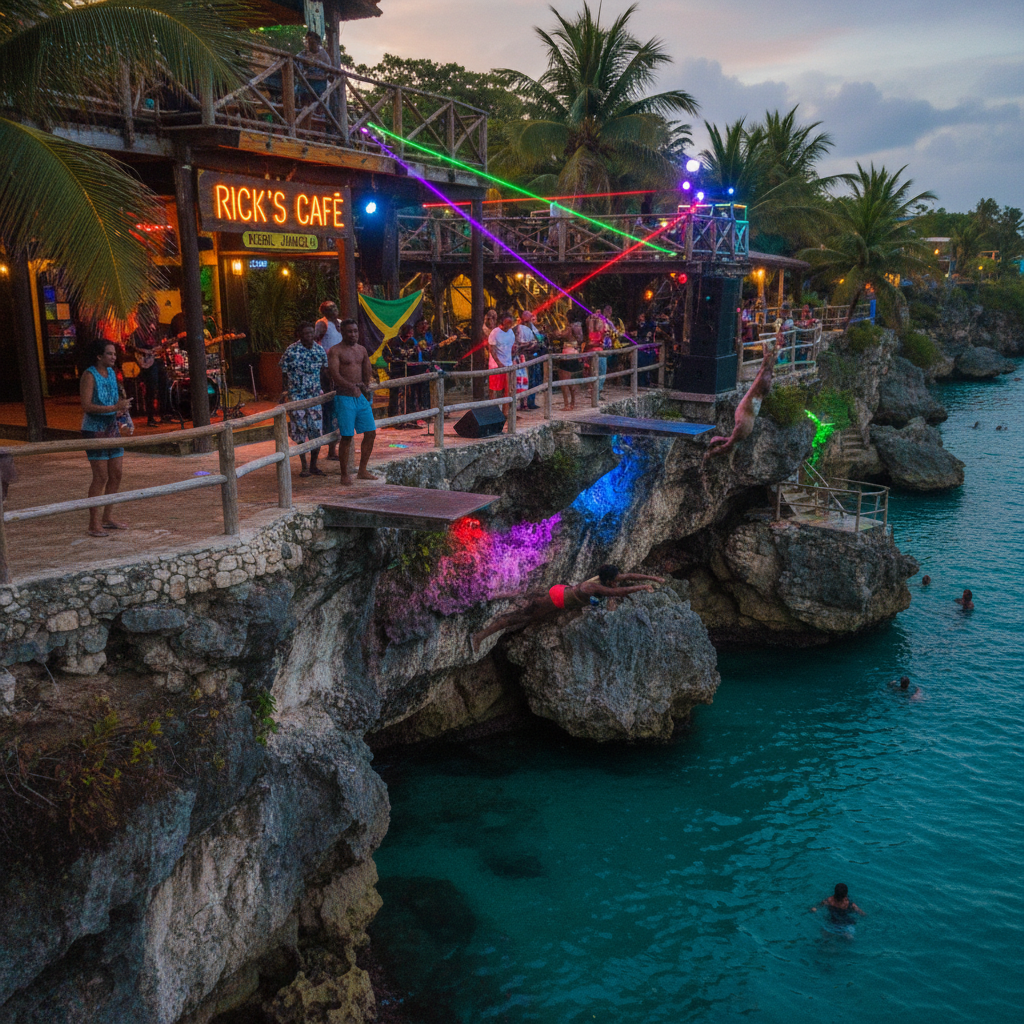 Negril Cliff Diving at Rick's Cafe – image 5